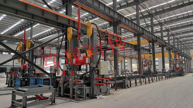 杭蕭鋼構(gòu)組焊矯一體機